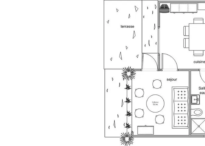 La Golondrina アパート *